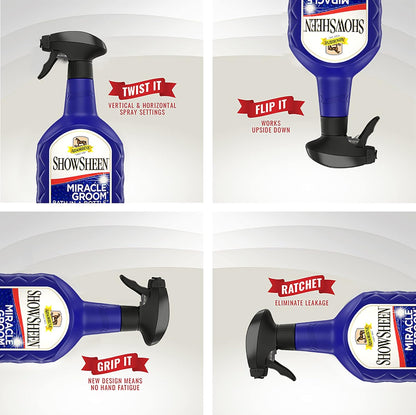 Absorbine professional horse grooming spray thirty two fluid ounces