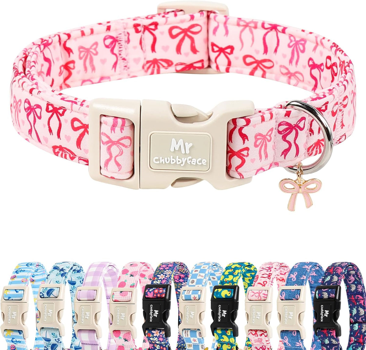 Brand branded storage bag included with pet collar