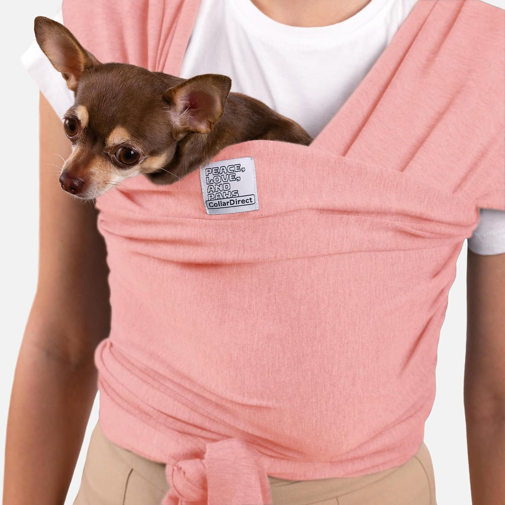 Cat Sling Carrier for Small Pets - Anti-Anxiety Cat Sling, Kitten Pouch - Pet Sling in Gray Black Blue Green Pink Yellow (Gray, Standard) - Image 11