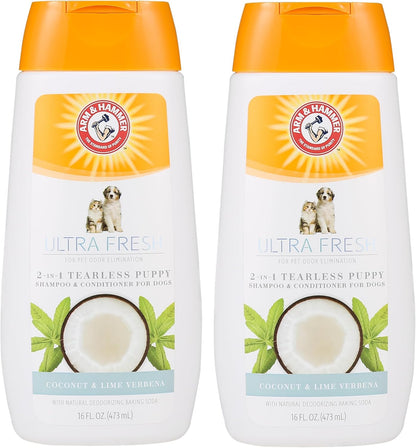 Arm & Hammer Ultra Fresh Waterless Dog Bath Spray, Baking Soda Deodorizer No-Rinse Dry Dog Shampoo for Between-Bath Odor Control and Coat Freshening, White Jasmine Scent, 10 Fl Oz - Image 12