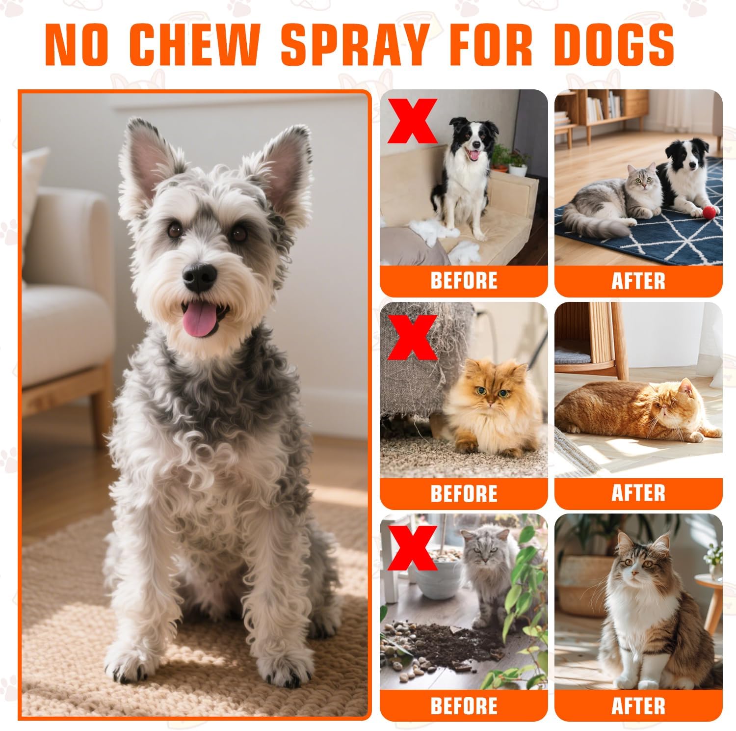 Effectively no chew spray bottle for puppy training