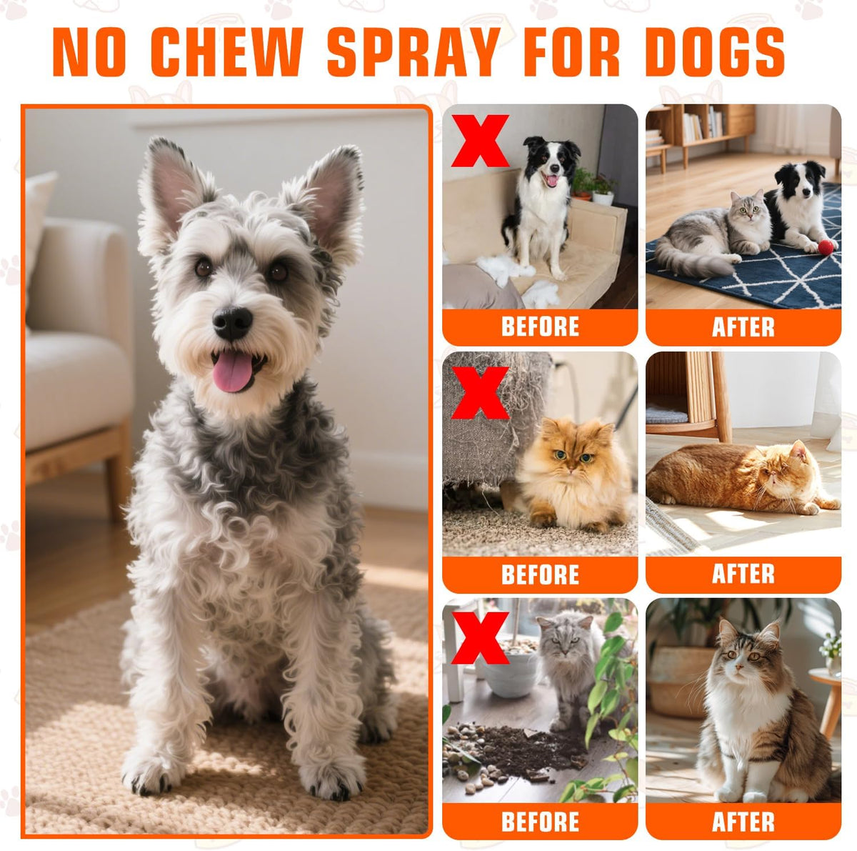 Effectively no chew spray bottle for puppy training