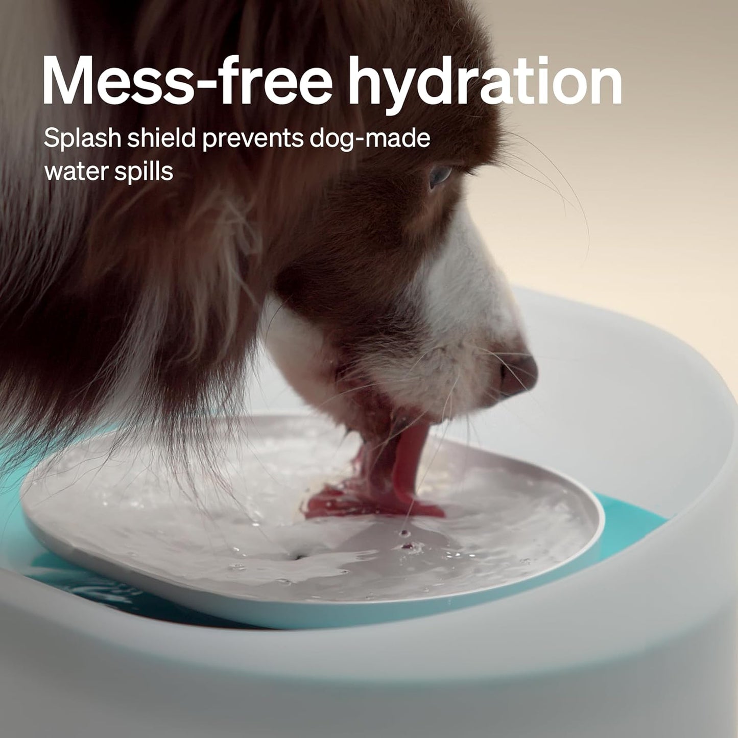 Side profile of Petlibro large dog water fountain