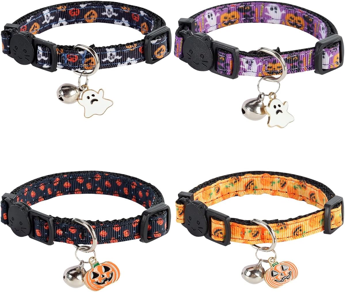 Yizepet Cat Collars with Bells, Breakaway Kitten Collar, Cute Kitty Collar, Pet Supplies Accessories - Image 9