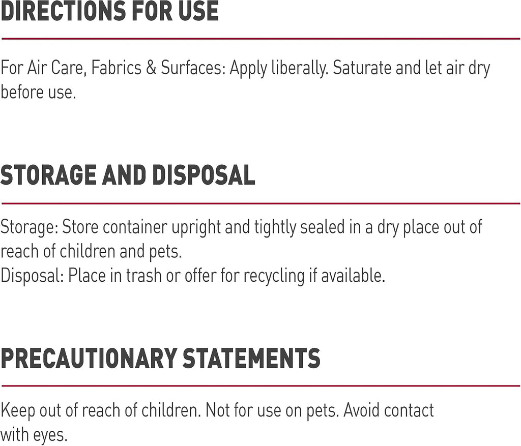 Natures Miracle air and fabric deodorizer 24 fluid ounce bottle