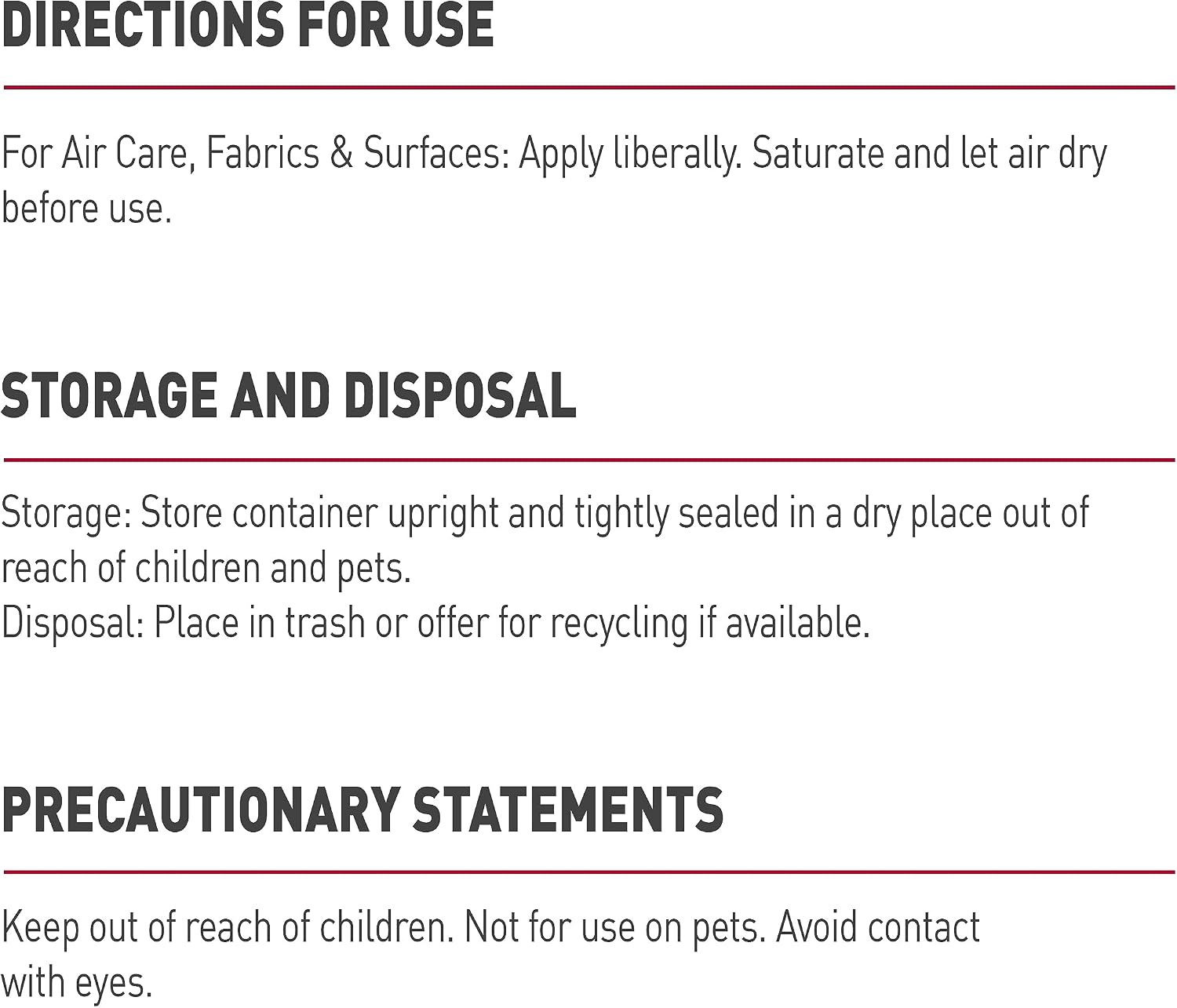 Natures Miracle air and fabric deodorizer 24 fluid ounce bottle