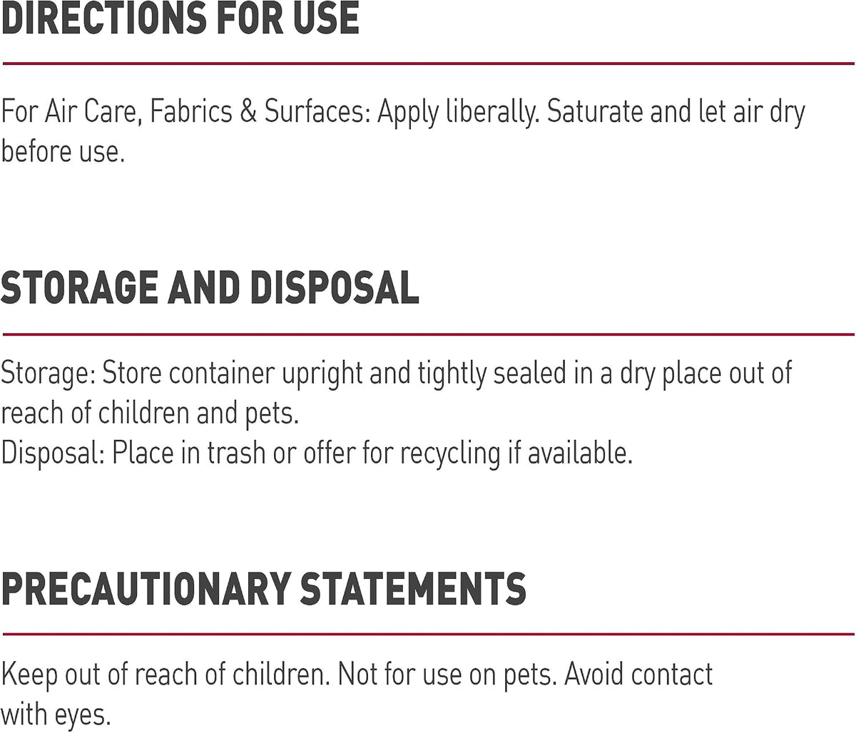 Natures Miracle air and fabric deodorizer 24 fluid ounce bottle