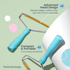Uproot Clean carpet rake for dog hair on rug
