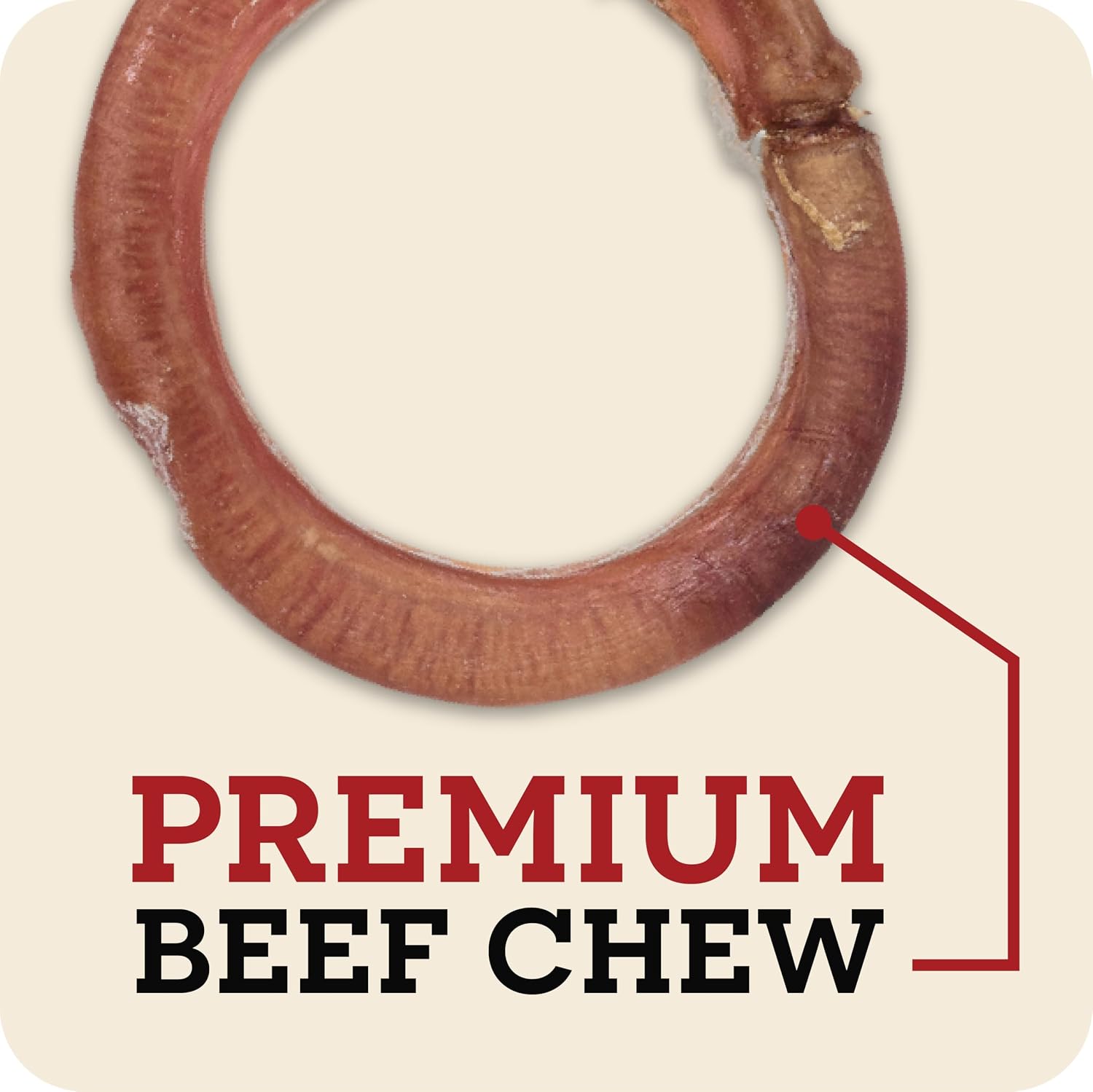 Premium rawhide free long lasting dental chews for dogs