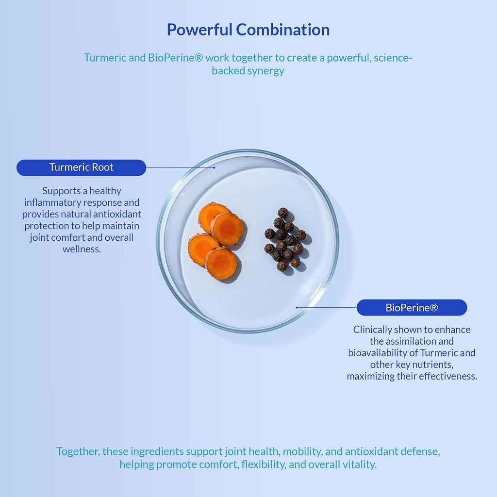 Coco and Luna turmeric for dogs 120 tablets showing clear dosage instruction chart