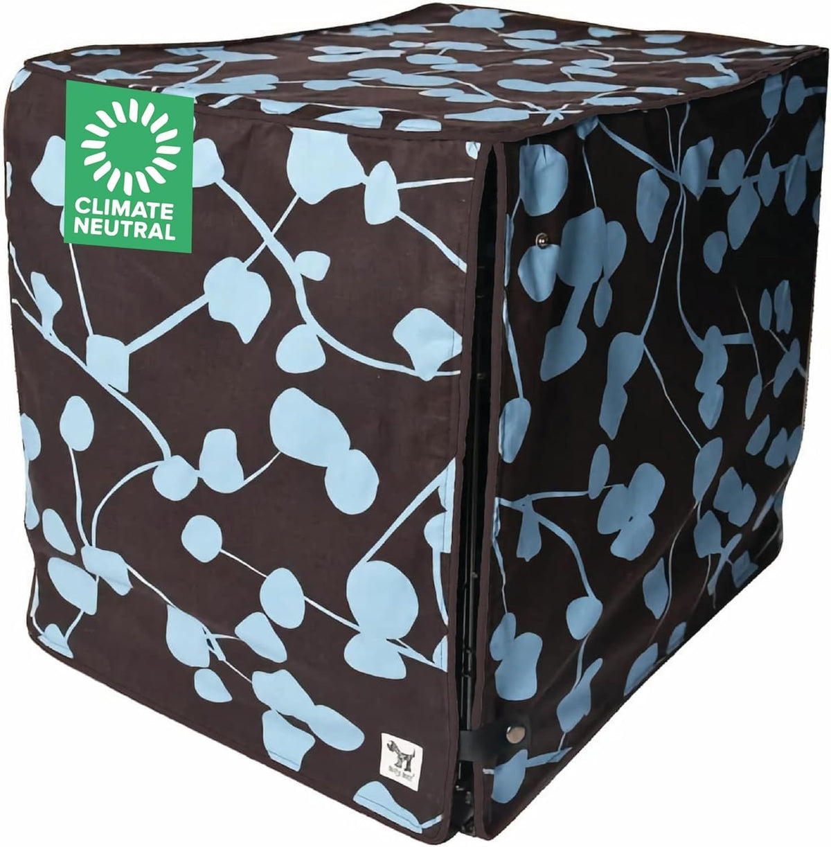 Molly Mutt Wild Horses Dog Crate Cover, 100% Cotton Canvas Cover with 2 Roll-Up Panels, Ideal for Dog or Cat Crate, Durable, Washable, and Free of Harmful Chemicals, 36" x 24" x 27" - Image 9