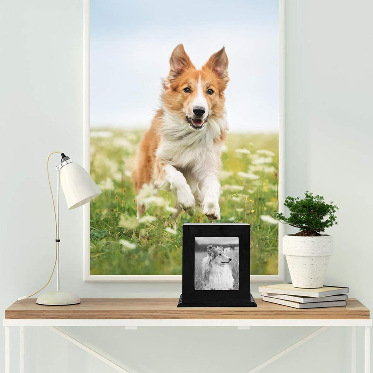 BRKURLEG pet memorial box packaging and product presentation