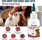 Pixava 60ml dog and cat ear cleaning solution