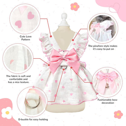 AXIIJGL small breed pet apparel illustrating wide front leg openings