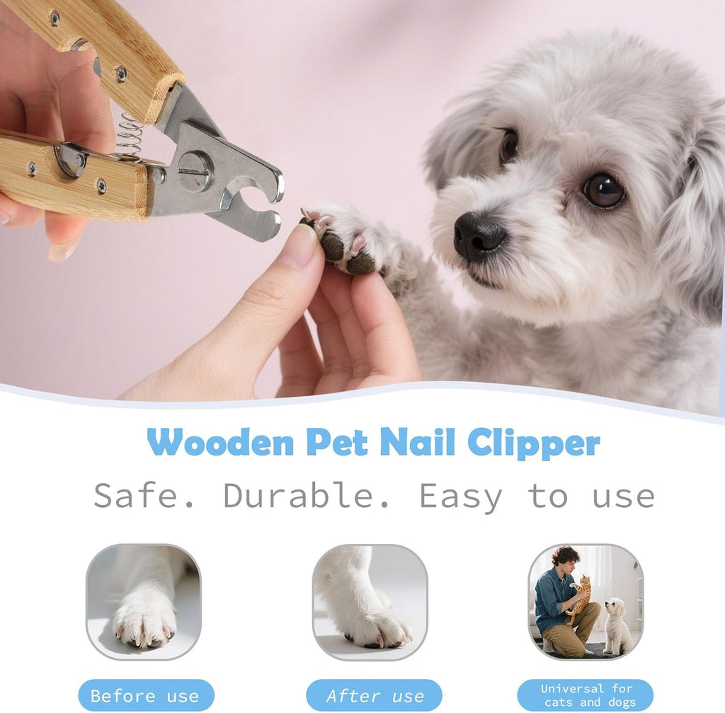 Close up of stainless steel pet hair removal teeth