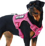 Auroth Tactical Dog Harness for Large Dogs No Pull Adjustable Pet Harness Reflective K9 Working Training Easy Control Pet Vest Military Service Dog Harnesses Army Yellow L - Image 11