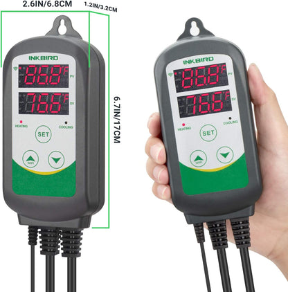 Inkbird ITC-308 packaging and included components