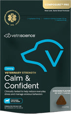 VetriScience Calm & Confident Chews, Composure Clinically Tested Calming and Anxiety Supplement for Dogs, Reduce Stress and Fear, Ideal for Thunderstorms, Fireworks and Travel, Chicken, 120 Count - Image 15