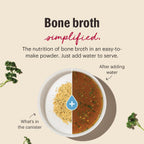Premium beef bone broth for dogs and cats