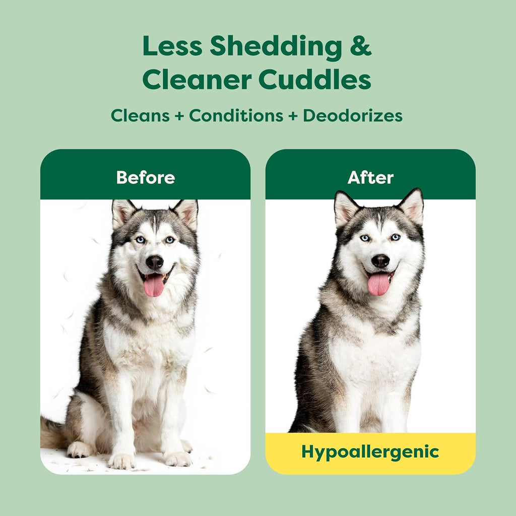 Earth Rated 3-in-1 dog shampoo packaging details