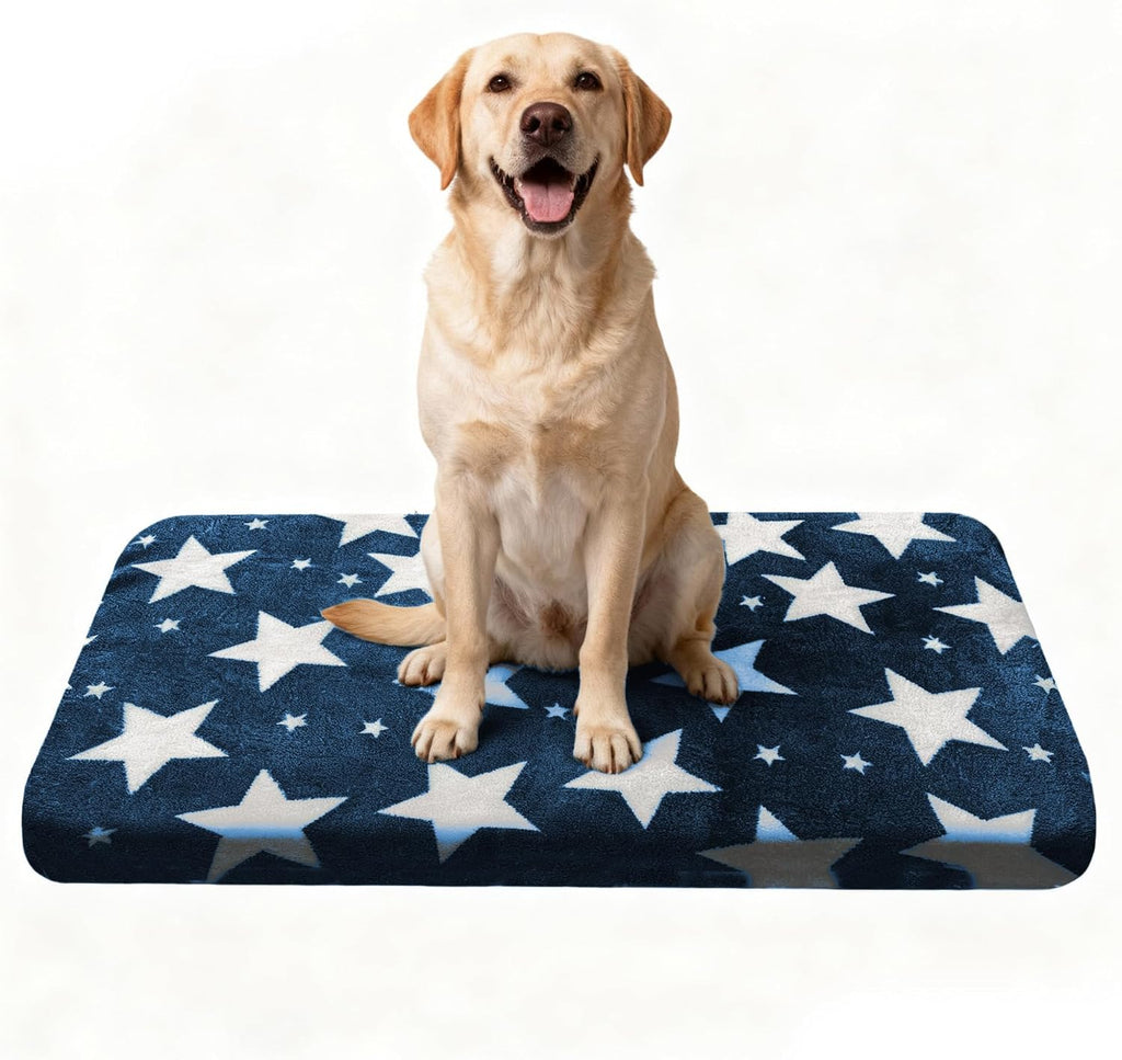 Washable Dog Bed Plush Orthopedic Outdoor Crate Mat with Non-Slip Bottom,Luxe Soft Kennel Pad for Pets, Cozy Cage Cushion & Pet Sleeping Mattress Large Sized,Medium,Small Dogs,24 x 18 inch,Pink - Image 14