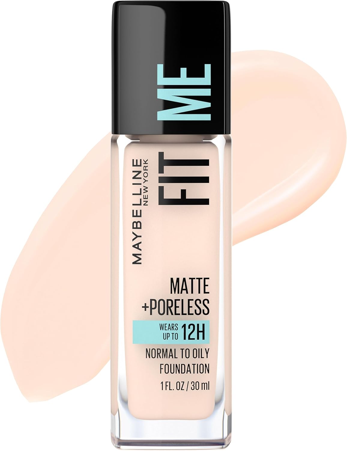 Maybelline Fit Me Matte + Poreless Liquid Oil-Free Foundation Makeup, Classic Tan, 1 Count (Packaging May Vary) - Image 11
