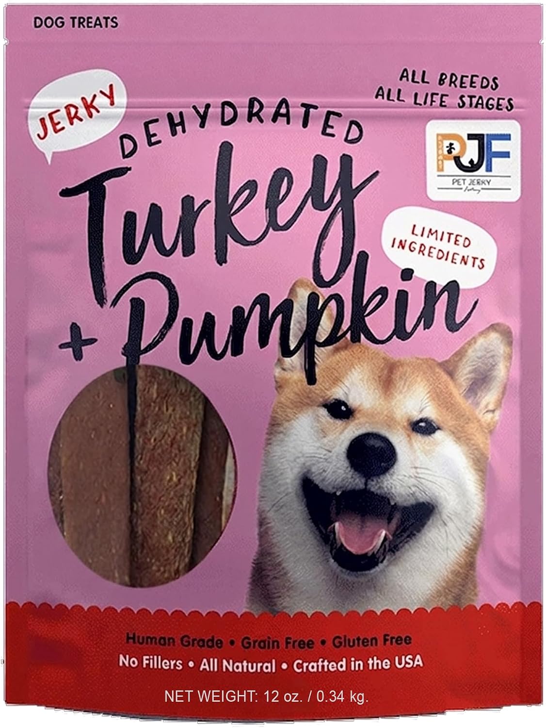 Beef & Banana 12 oz. Dog Jerky Treat | Human Grade | High Protein - Image 13
