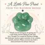 Pet Loss Sympathy Gift, Opalite Paw with Rainbow Bridge Card, in Loving Memory Keepsake, Pet Bereavement Comfort Gift, Pocket Hug for Dog Cat Loss & Grief Support for Pet Owners - Image 10
