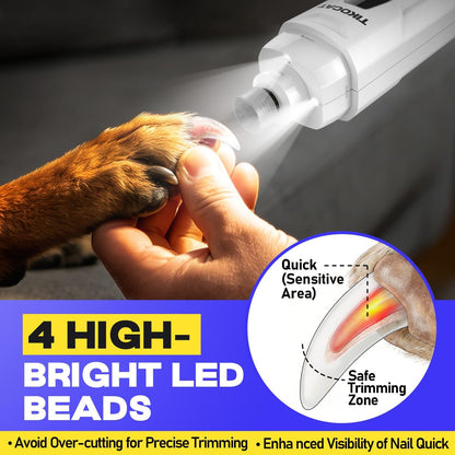 Handheld Tikocat nail grinder for cats and dogs