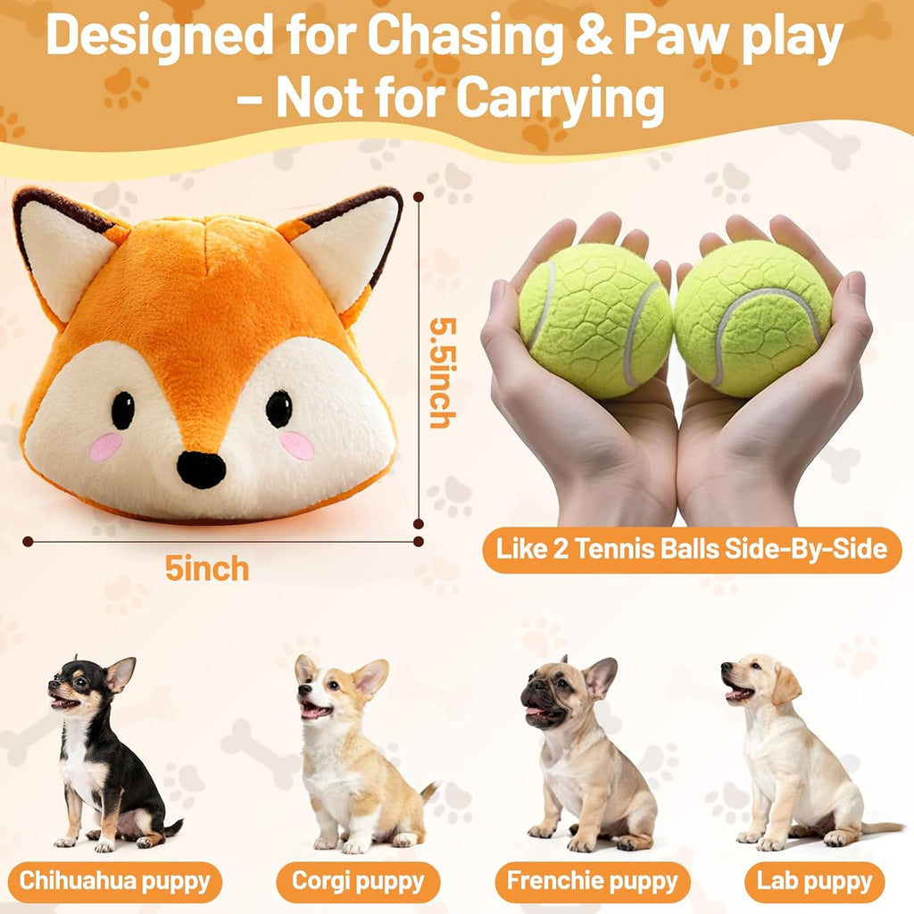 VYsTN dog toy showing USB charging port and cable