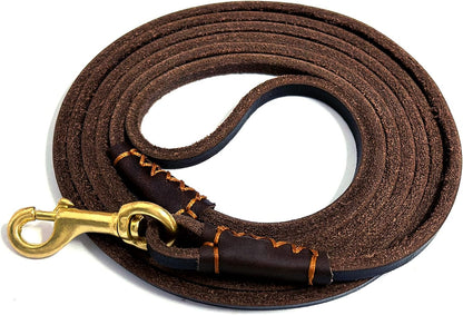 Guiding Star Leather Dog Leash 6ft, Dog Leashes for Large Dogs Heavy Duty, Soft Braided Handmade Leather Training Leash for Large & Medium Dogs (6ftx3/4inch, Black) - Image 14