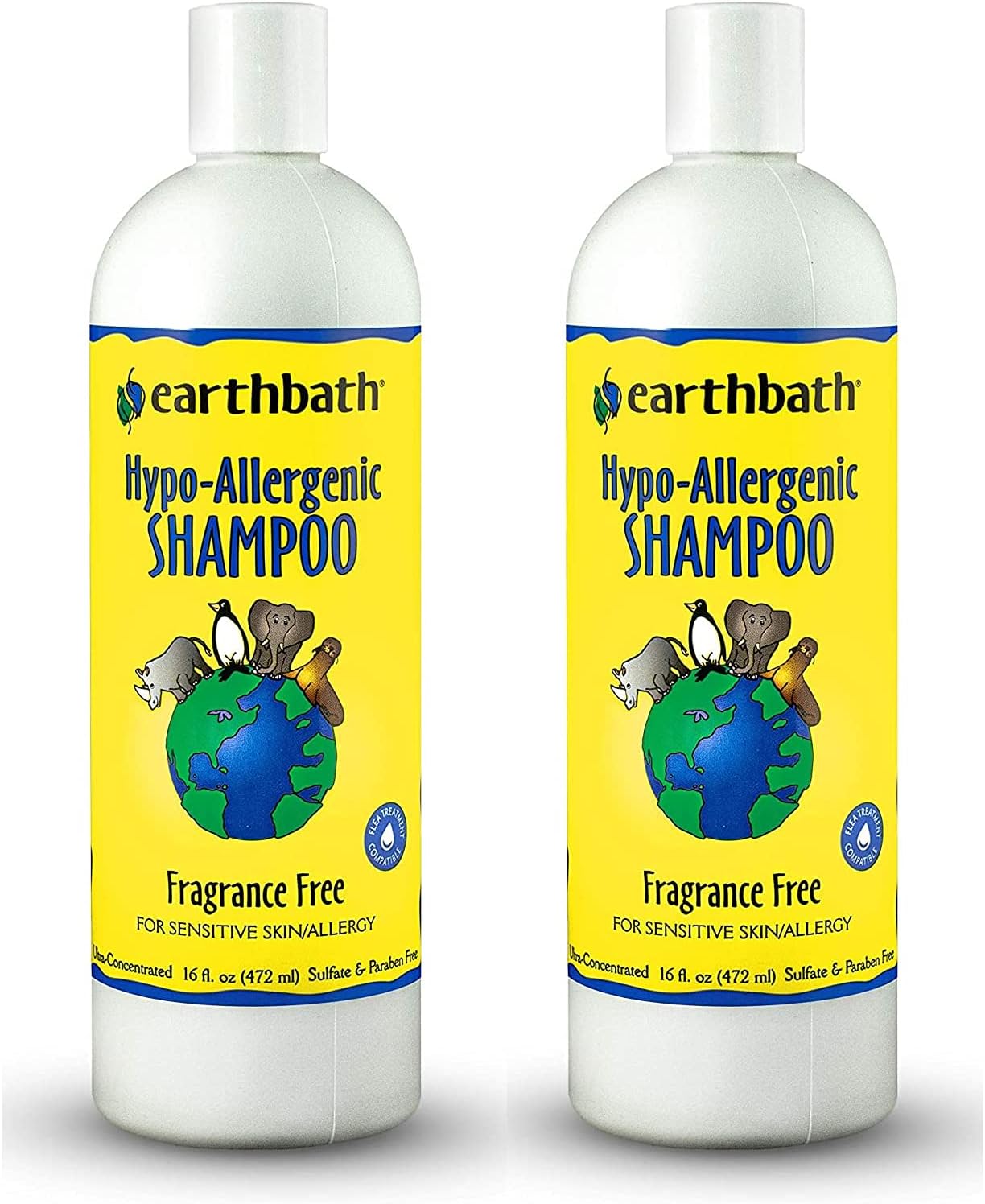earthbath, Hypoallergenic Dog Shampoo - Fragrance Free Dog Shampoo for Allergies and Itching, Made in USA, Cruelty Free Dog Wash, Gentle Puppy Shampoo, Soothing Cat Shampoo - 16 Oz (1 Pack) - Image 10