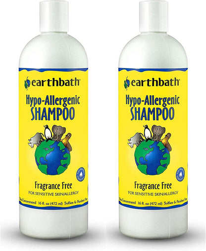 earthbath, Hypoallergenic Dog Shampoo - Fragrance Free Dog Shampoo for Allergies and Itching, Made in USA, Cruelty Free Dog Wash, Gentle Puppy Shampoo, Soothing Cat Shampoo - 16 Oz (1 Pack) - Image 10