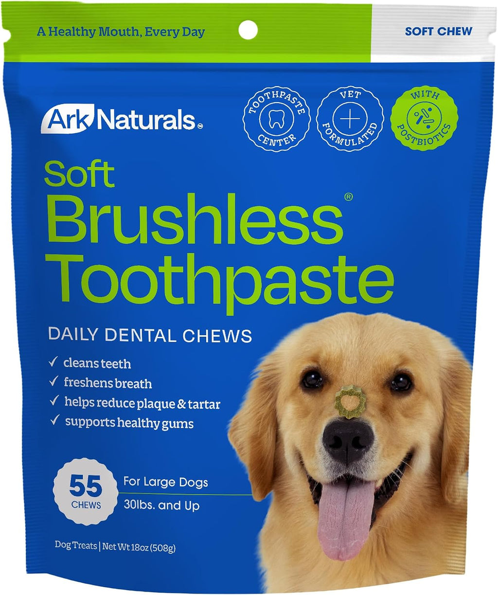Ark Naturals Brushless Toothpaste, Dog Dental Chews for Medium Breeds, Freshens Breath, Helps Reduce Plaque & Tartar, 18oz, 1 Pack - Image 12