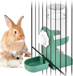 kathson Rabbit Water Dispenser for Cage 17 Oz Hanging Guinea Pig Water Bottle No Drip Gravity Automatic Bunny Water Bottle No Leak Small Animal Water Bottle for Chinchilla Ferret HamsterWhite - Image 10