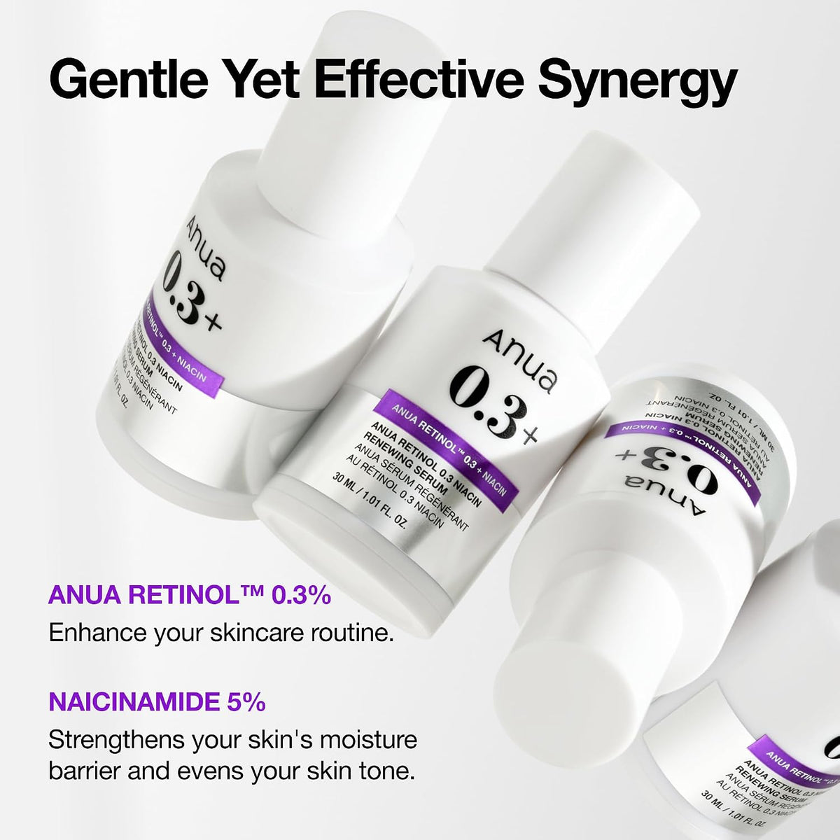 Anua Retinol Serum for Smooth & Renewed Texture, 1.01 fl oz - Image 4