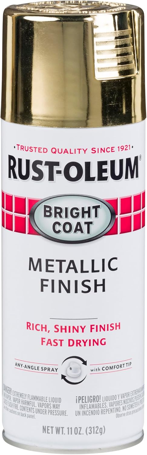 Rust-Oleum 7718830 Stops Rust Bright Coat Metallic Spray Paint, 11 Oz, Chrome (Pack of 1) - Image 12