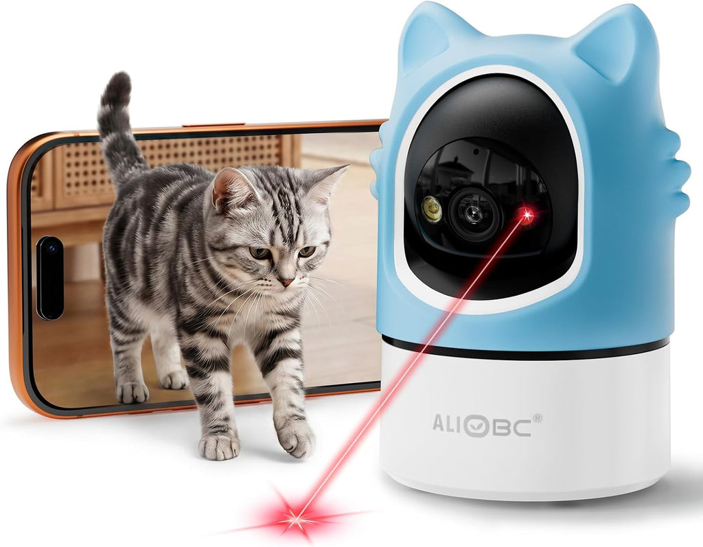 Aliobc pet camera sky blue front view