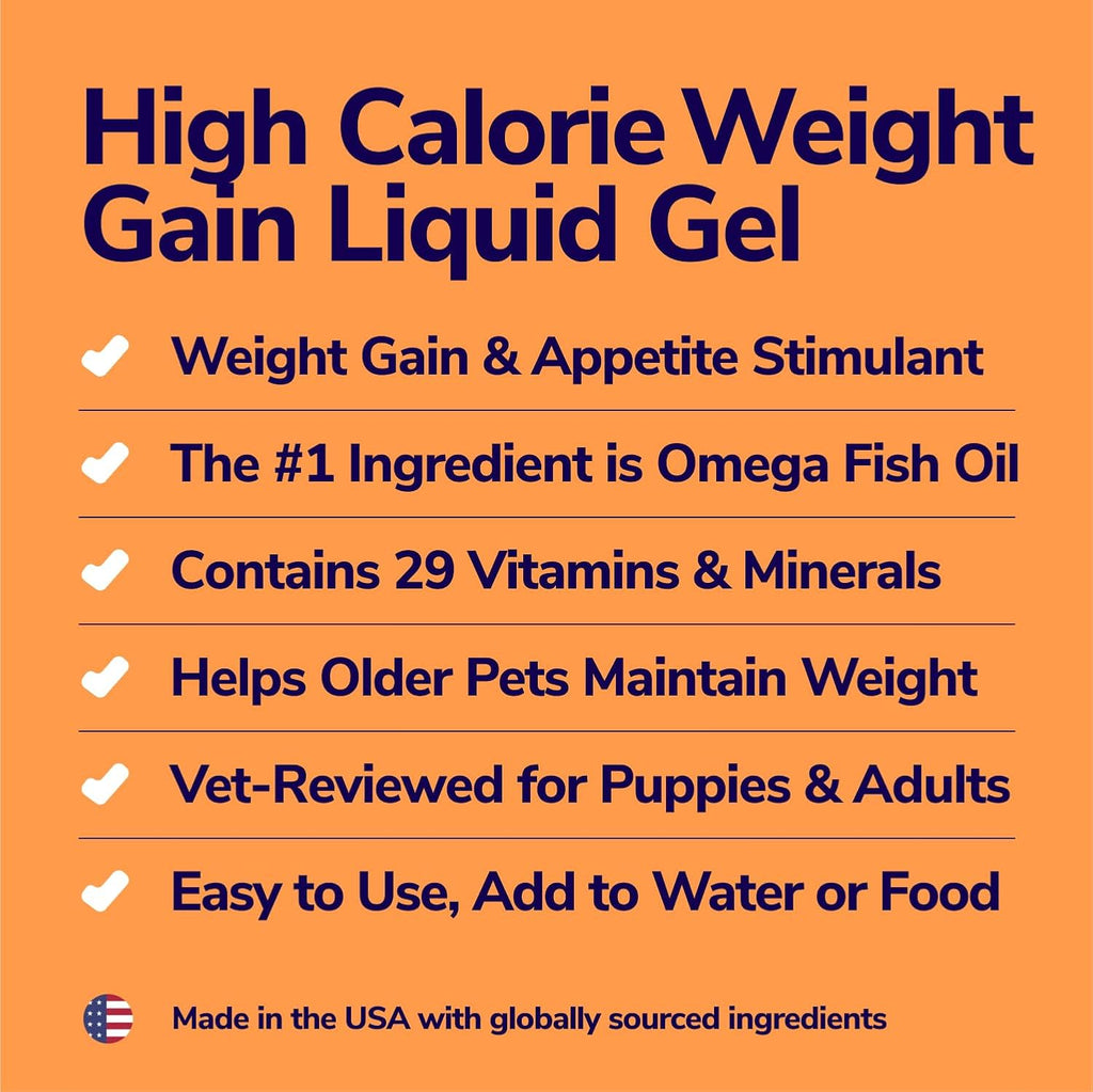 Miracle Vet weight gain supplement gel texture