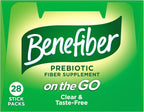 Benefiber Prebiotic Fiber Supplement Powder, Unflavored, 28 Stick Packs - Image 14