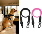 PetBonus Dog Seat Belt for Car, Durable Rope Dog Car Harness Seatbelt for Vehicle, Pet Tether Safety Restraint with Heavy Duty Buckle Hook Latch Lockable Clip for Small Medium Large Breeds (Black) - Image 10