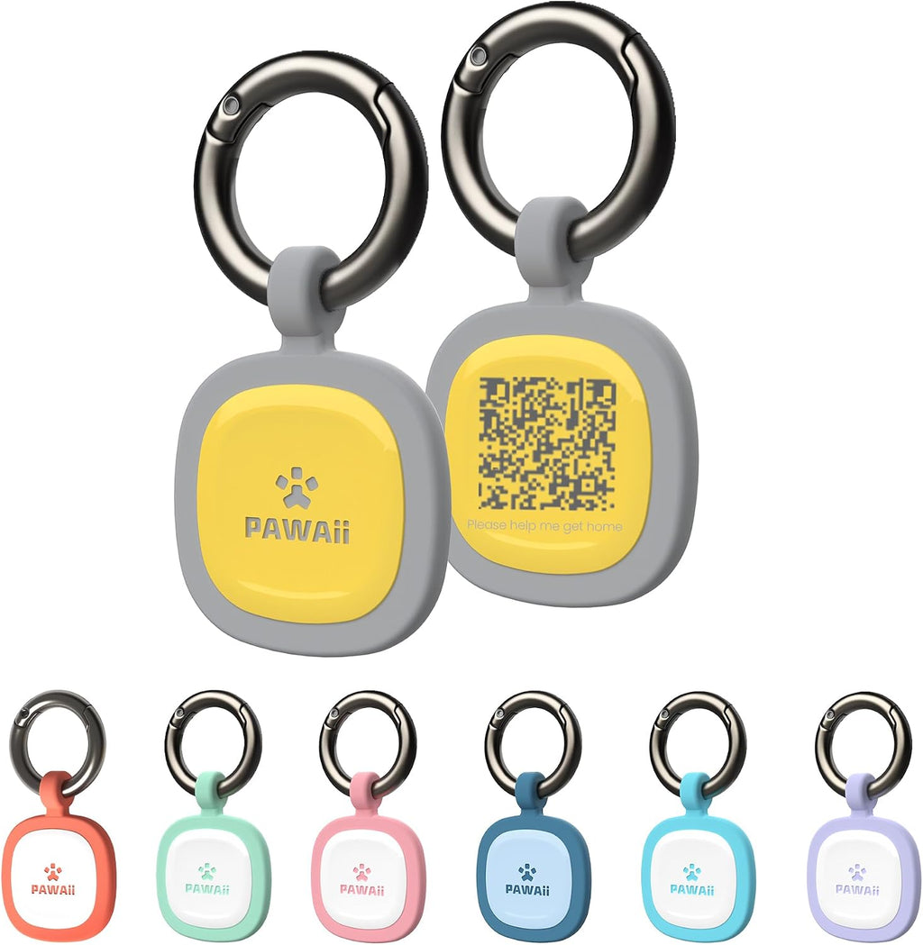 Pawaii Silent Silicone Dog ID Tag, Modifiable Pet Online Profile and Emergency Contacts, Scan QR for Instant Location Alerts, 1 Pack (Deep Sea Blue) - Image 13