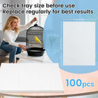 Breenhill disposable absorbent pads stacked flat