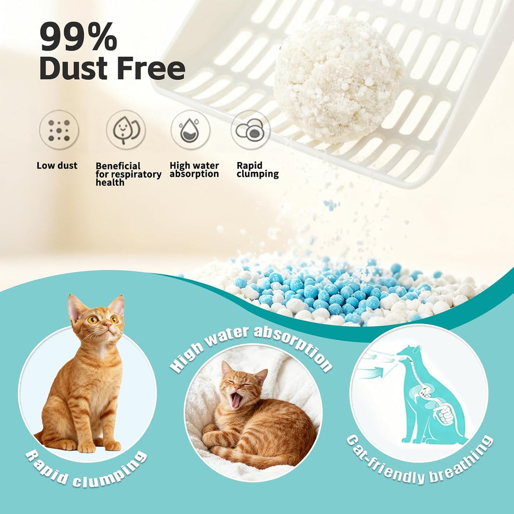 Moonforest tapioca litter paw friendly surface texture
