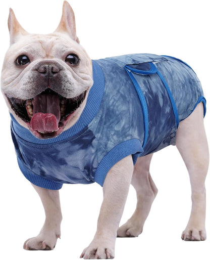 Kuoser Dog Surgery Recovery Suit, Soft Breathable Dog Recovery Suit for Female Spay Male Nueuter, Anti Licking Puppy Onesie Pet Surgical Suit for Dogs Abdominal Wounds Skin Disease, Dinosaur XL - Image 9