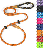 lynxking Slip Lead Dog Leash Reflective, Heavy Duty Comfortable Strong Rope for Large Medium Small Dogs No Pull Pet Training (Light Green, Large 1/2in x 6ft-Slip Lead) - Image 10
