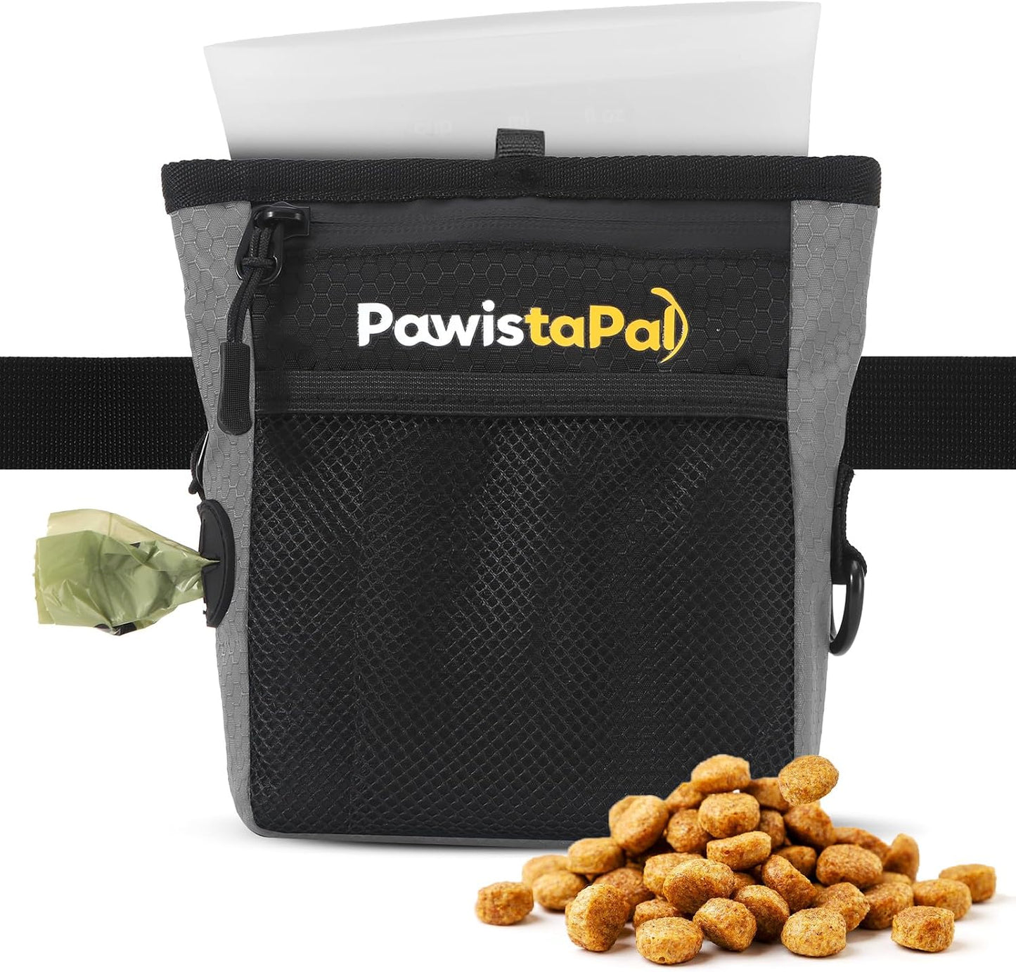 Dog Treat Pouch for Pet Training, One-Hand Magnetic Closure, Hands-Free Treat Bag with Silicone Liner, No Mess No Smell - Image 9