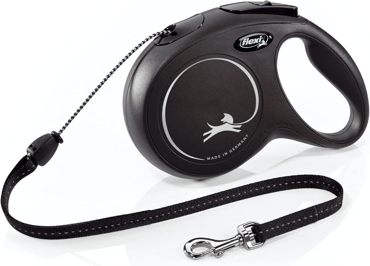 FLEXI Classic Cord Retractable Dog Leash for Small Dogs up to 26 lbs. - 16 ft., Blue | Tangle-Free Cord Design with One-Handed Brake, Pause, Lock|German Quality Product - Image 9
