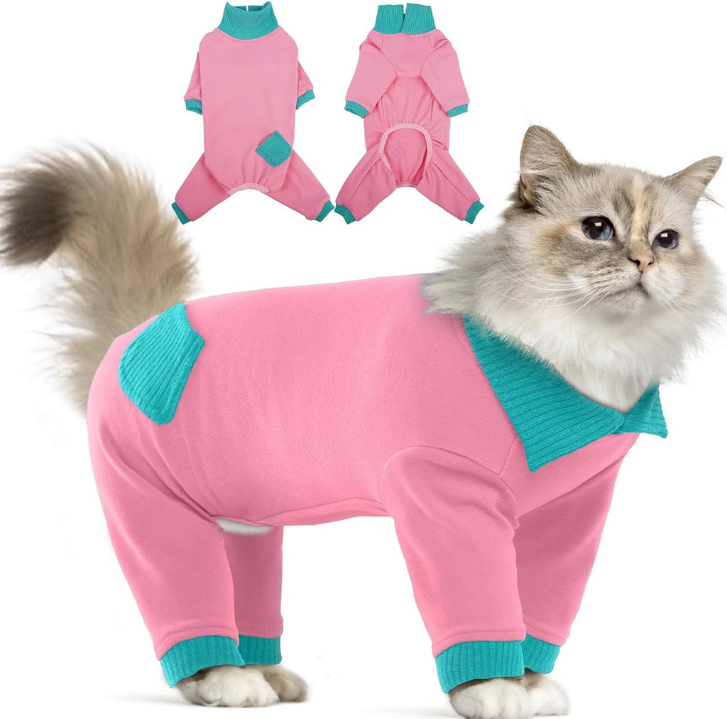 T'CHAQUE professional cat recovery suit front view