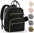 Pritent diaper bag backpack front view with pacifier case